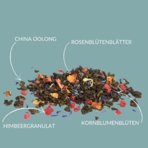 China Milky Oolong mit Himbeere – Fruchtig & cremig | bazarlovers.com