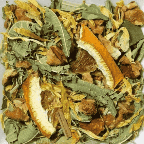 Kräutertee Quelle des Glücks mit Zitronengras & Blüten – fruchtig, blumig & harmonisch