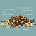 Oolong Tee Salty Caramel – süß-salzige Karamellmischung mit halbfermentiertem Oolong – bazarlovers.com