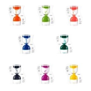 Paradox TEAtimer – Sanduhr für Tee in Blau, Gelb, Pink, Rot, Grün – bazarlovers.com