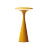 UFO Tischlampe kabellos, dimmbar mit Touch – Designleuchte in Weiß, Gelb oder Metallic-Orange bazarlovers.com