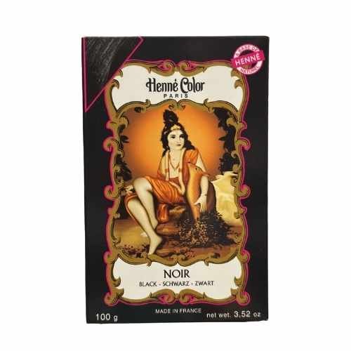 Fünf Packungen der Henna Haarfarbe von Bazarlovers.com mit einem Bild einer Frau auf orangem Hintergrund, verfügbar in verschiedenen natürlichen Nuancen. bazarlovers.com