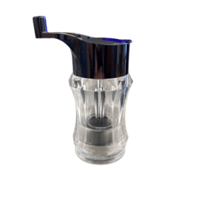 Saffron Mill – Simple Oyster1 Safranmühle Muschel mit Edelsteinstruktur Exklusive Gewürzmühle im Muschel-Design Edle Safranmühle mit edelsteinartiger Oberfläche