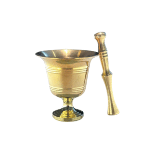 mörser kupfer6 Traditioneller Kupfer-Mörser mit Stößel – Gewürze und Safran zerstoßen – BAZARLOVERS