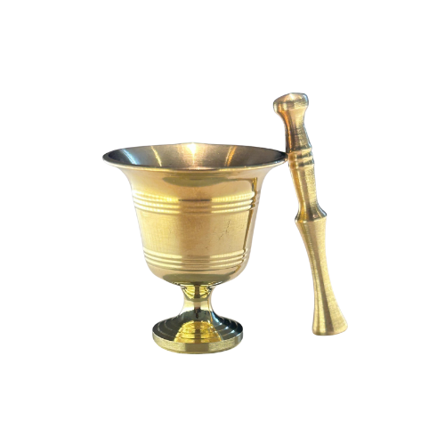 mörser kupfer6 Traditioneller Kupfer-Mörser mit Stößel – Gewürze und Safran zerstoßen – BAZARLOVERS